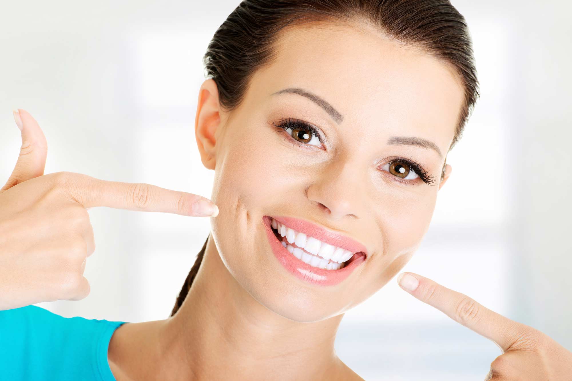 Smiling Customer with White Teeth at North Coast Dental